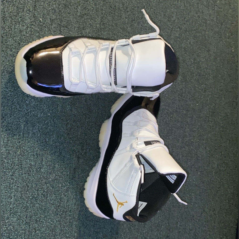 Air Jordan 11, just recently came out and are very nice to wear.